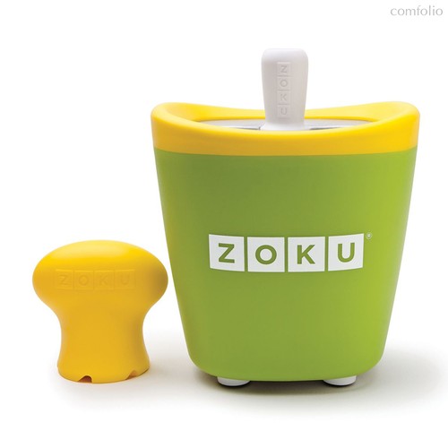 Набор для приготовления мороженого Single Quick Pop Maker зеленый - Zoku