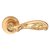 Ручка FLOR S. GOLD (20G) (на круглой розетке, матовое золото) - Archie