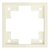 Одноместная рамка 35810 MC, кремовый сатин - Rikett