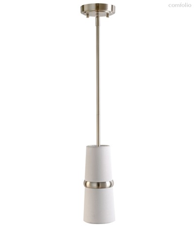 Серебряный подвесной светильник Флемиш, цвет античное серебро - Louvre Home