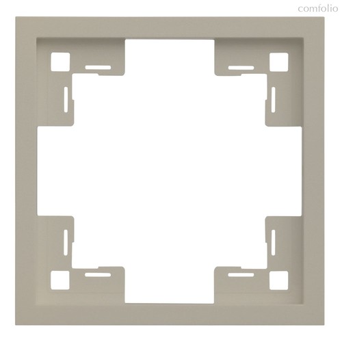 Одноместная рамка 35810 LT, латте - Rikett