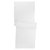 Дорожка белого цвета с фактурным рисунком из хлопка из коллекции Essential, 53х150см - Tkano
