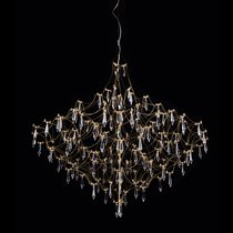 10259/1000 Gold Asfour Подвесной светильник LOFT IT Mira - Loft It