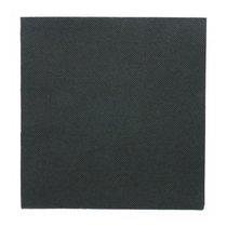 Салфетка бумажная Double Point двухслойная черная, 33*33 см, 50 шт, Garcia de Pou - Garcia De Pou