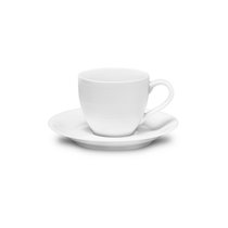 Чашка чайная с блюдцем Narumi Терраса, рельеф 280 мл, фарфор костяной