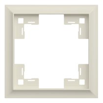 Одноместная рамка классик 35910 MC, кремовый сатин - Rikett