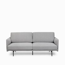 Диван Bebe ширина 185, цвет серый/черный - Cosmo