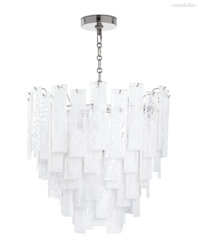 Серебряная люстра Рейнар, цвет никель - Louvre Home