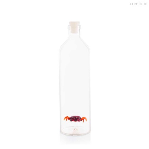 Бутылка для воды Crab 1.2л, цвет прозрачный - Balvi