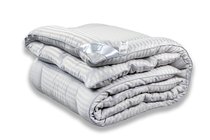 Одеяло ОМСВ-22-ЖемчужноСерый "SILKY DREAM" CLASSIC 200х220 классическое-всесезонное - АльВиТек