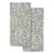 Набор из двух муслиновых полотенец серого цвета с принтом Спелая Смородина из коллекции Scandinavian touch, 50х70 см - Tkano