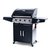 Газовый гриль 4+1 горелки, цвет черный - Start Grill