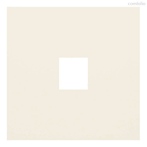 Лицевая панель для одиночной информационной розетки 35441 MC, кремовый сатин - Rikett