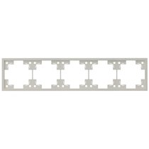 Пятиместная рамка 35850 LN, лен - Rikett