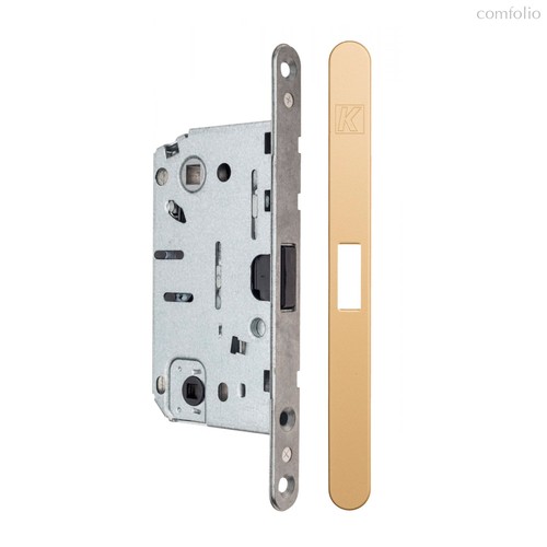KM.003.CM.A.4.COV.OL Замок межкомнатный магнитный KOBLENZ SPINOFF WC96 с доводчиком OL золото - Koblenz