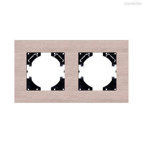 Рамка 2-постовая, золотой Kollinger Reflex AL RA2GD - Kollinger