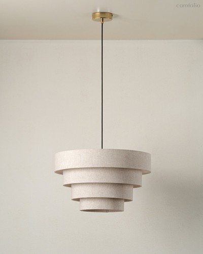 Бежевая люстра Орсен, цвет бежевый - Louvre Home