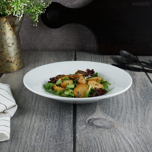 Тарелка глубокая 200 мл d 23 см h3,5 см белая фарфор Glory P.L. Proff Cuisine - P.L. Proff Cuisine