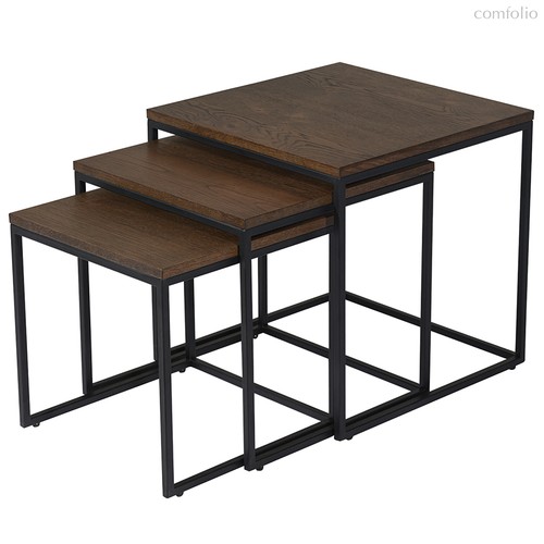 Набор столиков Unique Furniture, Rivoli, 3 шт., 50/45/40 см (куб) - Unique Furniture