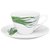 Чашка чайная с блюдцем Noritake "Овощной букет.Зелёный лук" 210мл - Noritake