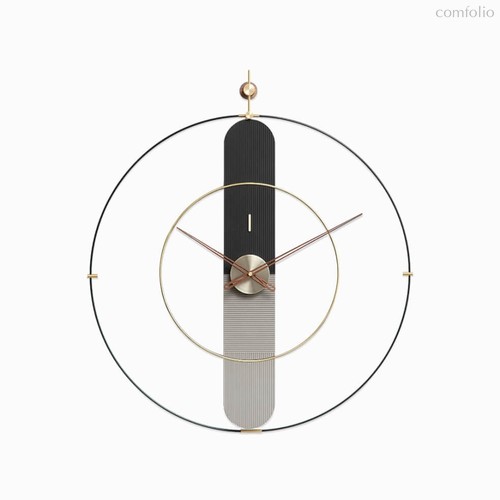 Часы настенные Caliste, цвет серый/черный - Cosmo