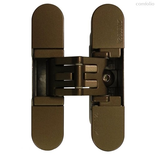 KUBICA K2700 DXSX, BR петля скрытая универсальная центральная БРОНЗА (60 kg) - Koblenz