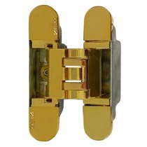 KUBICA 3000 DXSX, GOLD петля скрытая универсальная для дверей с притвором до 10мм ЗОЛОТО (60 kg) - Koblenz