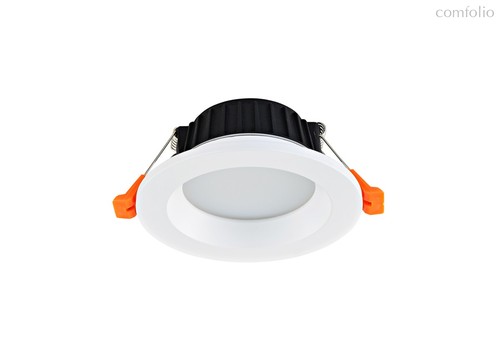 Donolux LED Ritm Светильник встраиваемый, 7W, 532Lm, D110хH55мм, со сменой цвета 3000-6000К, IP44, 1, цвет белый - Donolux