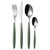 Набор из 24 столовых приборов Cutlery My Fusion, оливковый - Guzzini