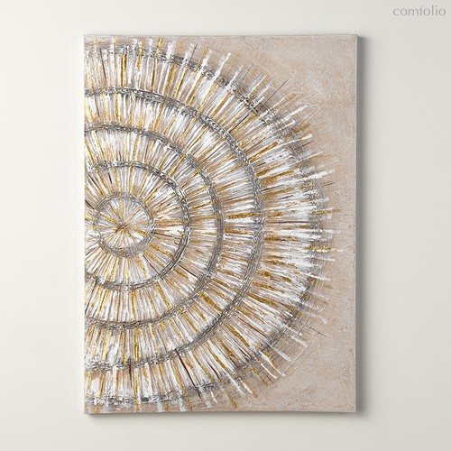 Панно декоративное Tessera beige №2, 50х70 см - Bergenson Bjorn