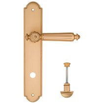 Дверная ручка на планке Fratelli Cattini TORCELLO WC-2 PL257-BS матовая латунь - Fratelli Cattini