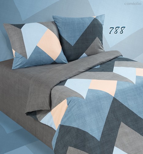 Комплект постельного белья ПА-4-788 Семья Поплин с наволочками 70х70х2 шт. - АльВиТек