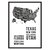 Карта Америки, 40x60 см - Dom Korleone