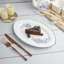 Блюдо овальное 30,7*19,3 см h2 см Sea Flower P.L. Proff Cuisine - P.L. Proff Cuisine