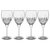 Набор бокалов для красного вина Luigi Bormioli Диаманте 520 мл, 4 шт, стекло, п/к - Luigi Bormioli
