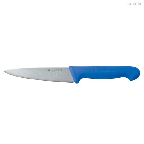 Нож PRO-Line поварской 16 см, синяя пластиковая ручка, P.L. Proff Cuisine - P.L. Proff Cuisine