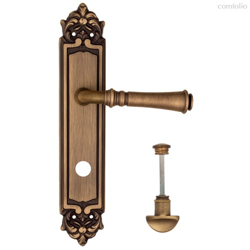 Дверная ручка на планке Fratelli Cattini GRACIA WC-2 PL96-BY матовая бронза - Fratelli Cattini