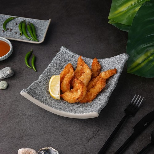 Блюдо прямоугольное 19*17 см h6,8 см Stone Untouched Taiga P.L. Proff Cuisine - P.L. Proff Cuisine