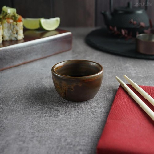 Соусник 65 мл d 6,2 см h3,5 см круглый Antic Copper Panasia P.L. - P.L. Proff Cuisine