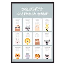 Детский календарь №2, 50x70 см - Dom Korleone