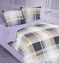 Комплект постельного белья ПА-4-779 Семья Поплин с наволочками 70х70х2 шт. - АльВиТек