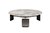 Стол журнальный, мрамор Арабескато Корчия (Arabescato Corchia) d90x28см - Garda Decor