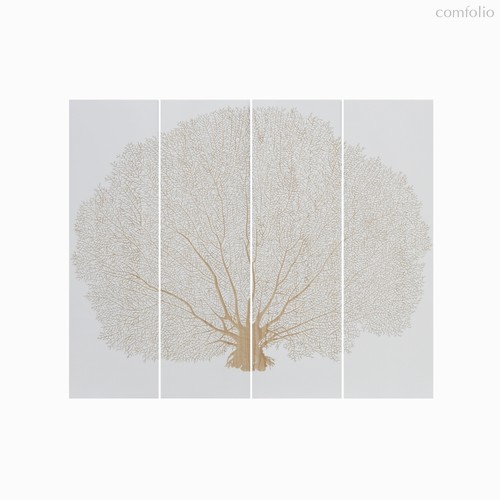 Набор панно Arbre 150х180, цвет белый - Cosmo