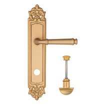 Дверная ручка на планке Fratelli Cattini FARFALLA WC-2 PL96-BS матовая латунь - Fratelli Cattini