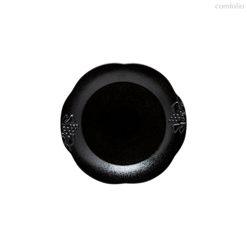 Тарелка круглая Madeira Harvest (Mediterranea) Black MA235-BLK (MP212-VC7097) - Costa Nova