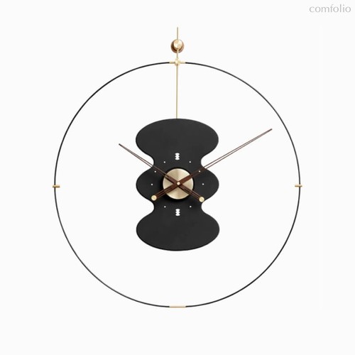 Часы настенные Celenia, цвет черный - Cosmo