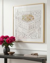 Жикле на холсте Un Jardin Sur Le Toit - Louvre Home