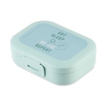 Ланч-бокс Amuse 11х8х3,7 см, пластик, зеленый - Amuse